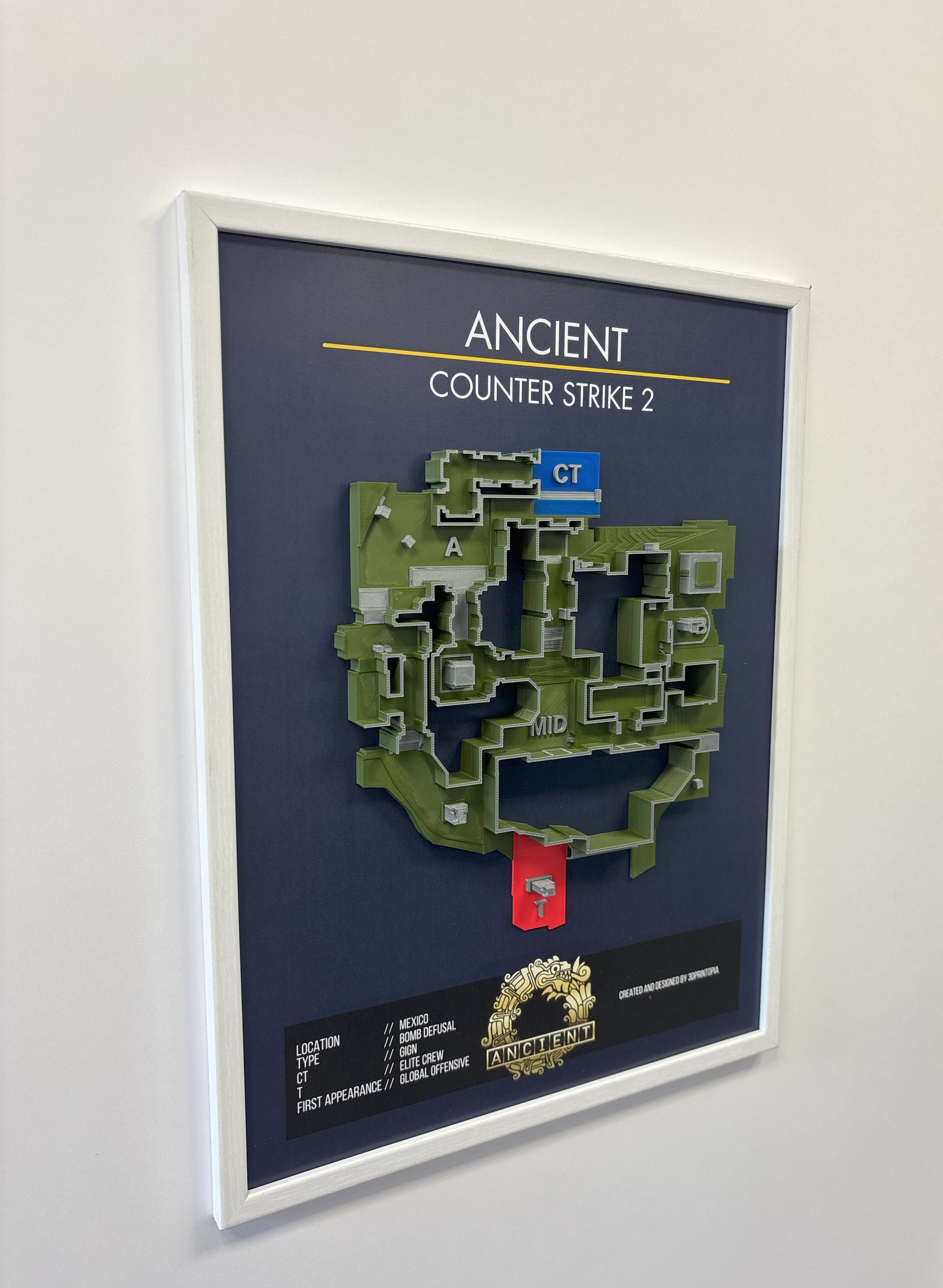 CS2-''ANCIENT'' wall art A3